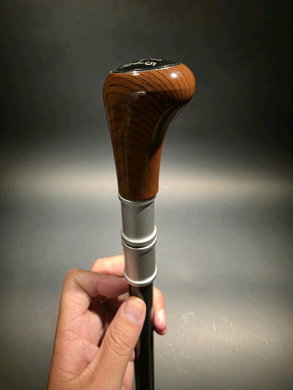 Vintage Antique Style Shifter Knob Handle Metal Walking Stick Cane 