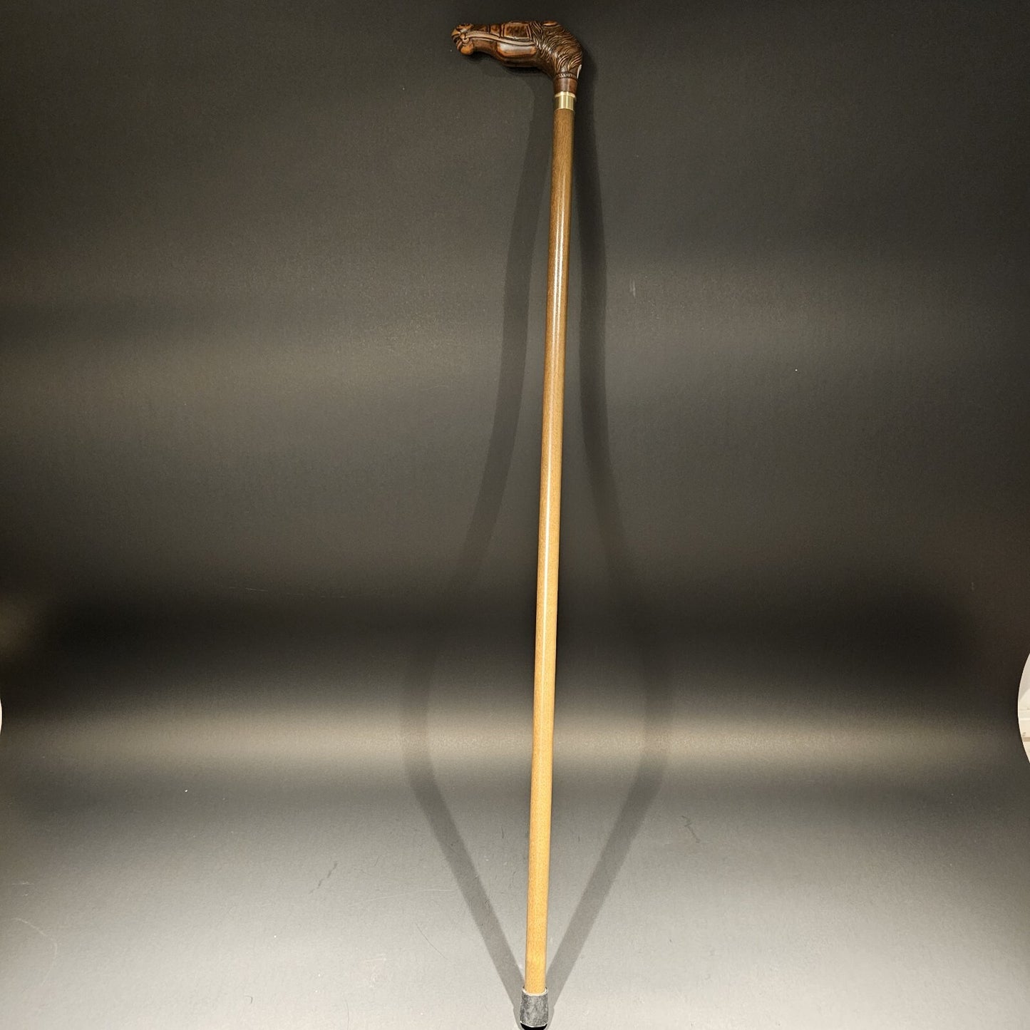 36" Antique Style Horse Head Walking Stick Cane