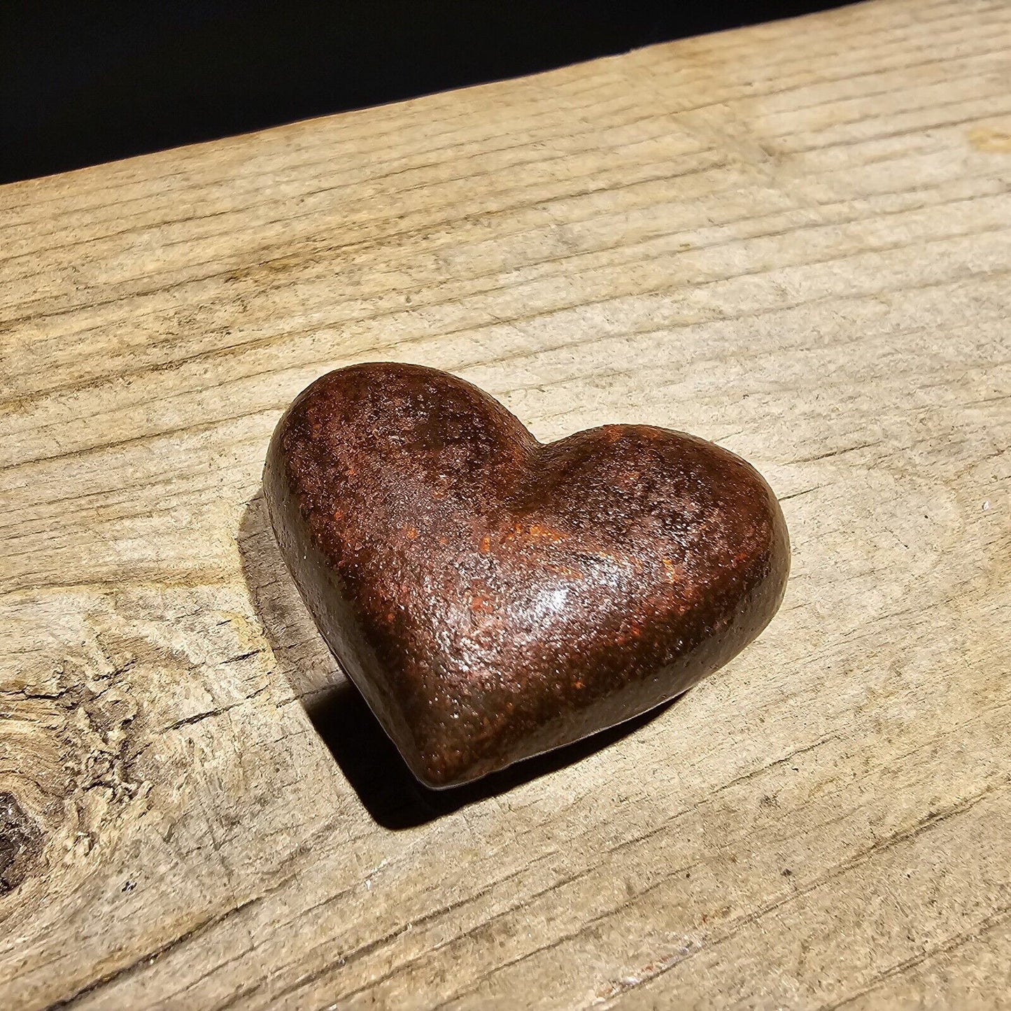 Vintage Style Iron Heart Paperweight