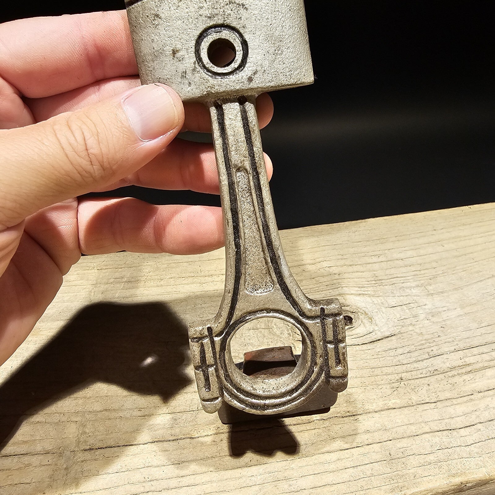 Antique Style Cast Iron Ford Door Gate Handle