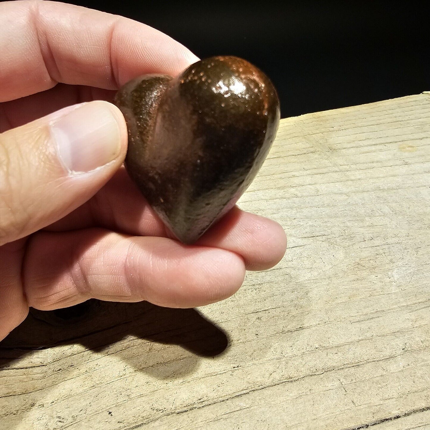 Vintage Style Iron Heart Paperweight