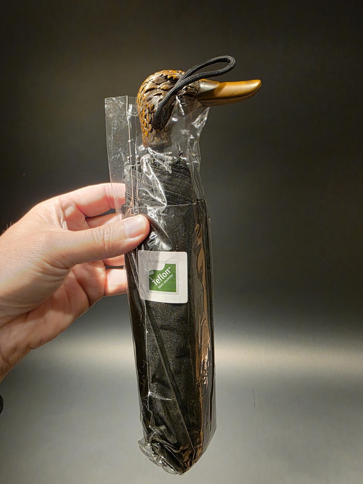 11 1/2" Antique Style Mallard Duck Handle Umbrella