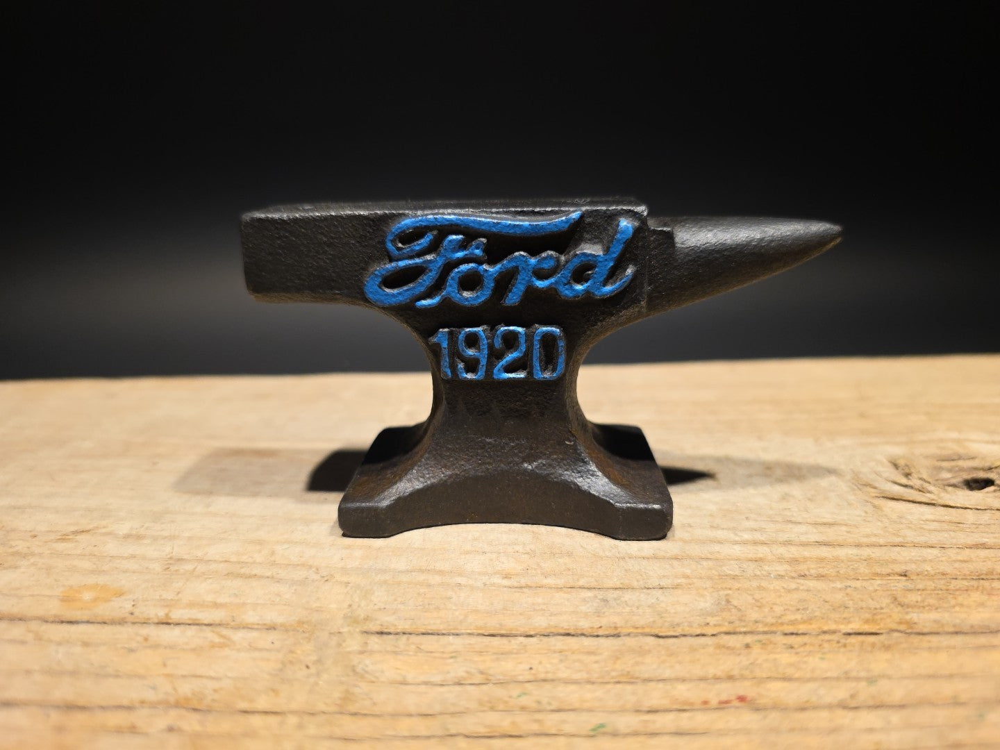 Vintage Antique Style Cast Iron Ford Miniature Anvil