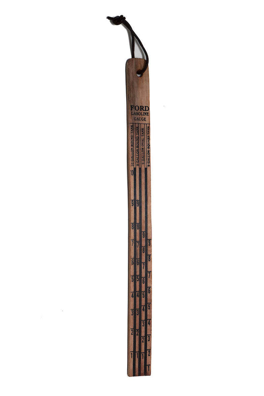 Antique Style Wood Motel T Ford Car Gas Measuring Stick