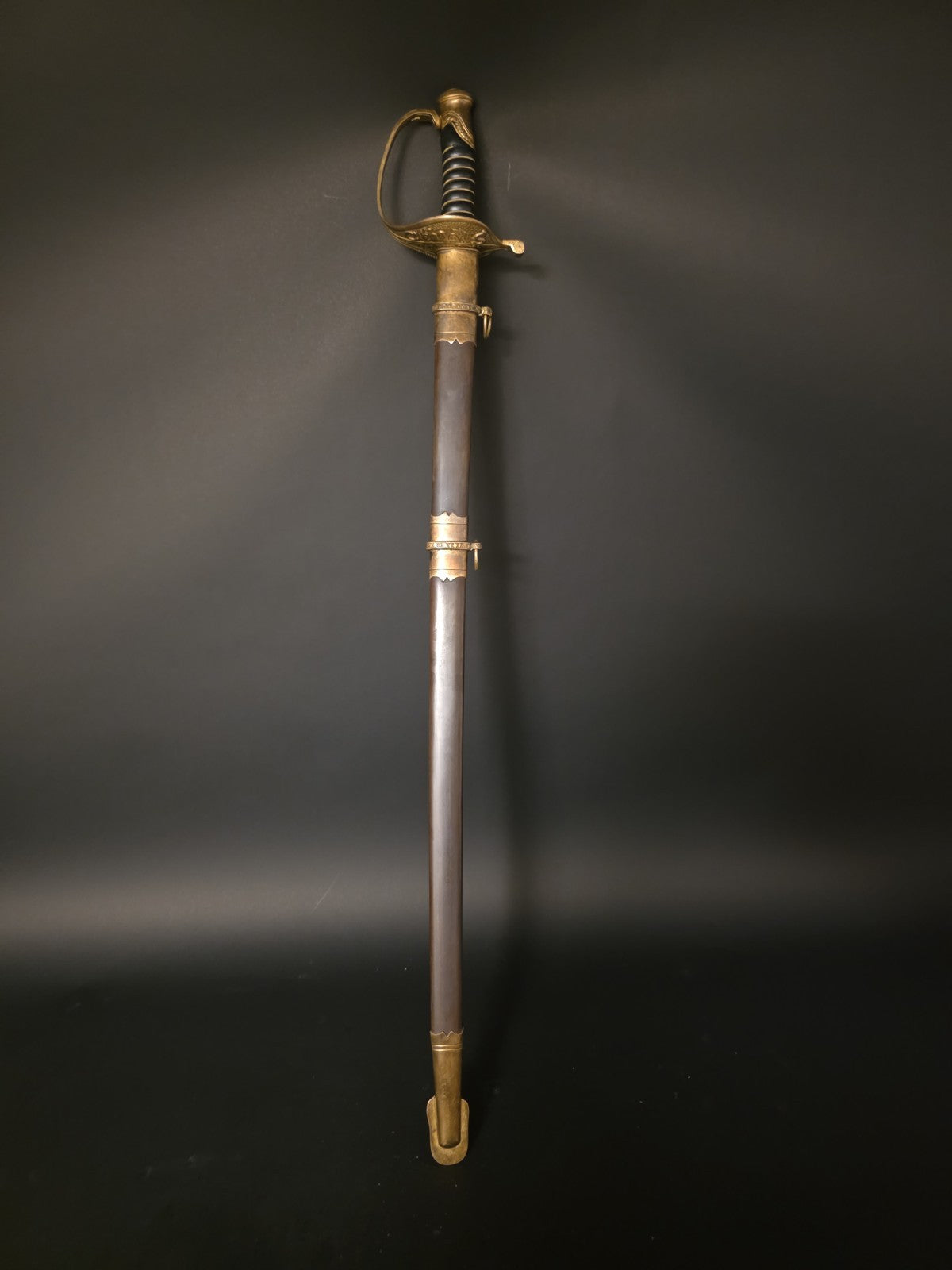 Antique Style Fayetteville Armory Civil War Officers Confederate CS Sword 
