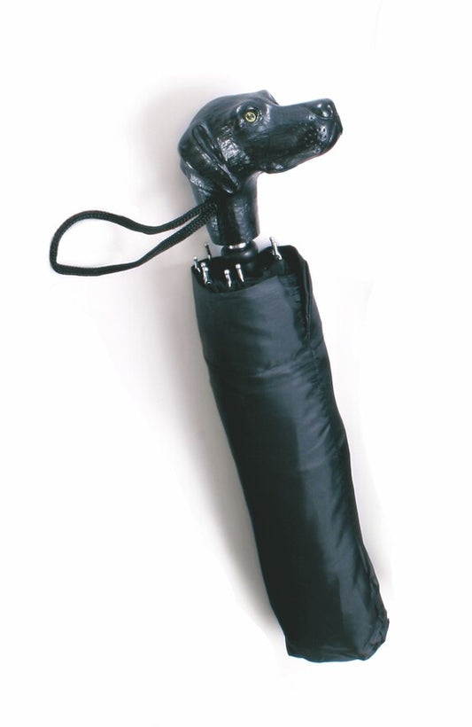 11 1/2" Black Lab Dog Head Umbrella