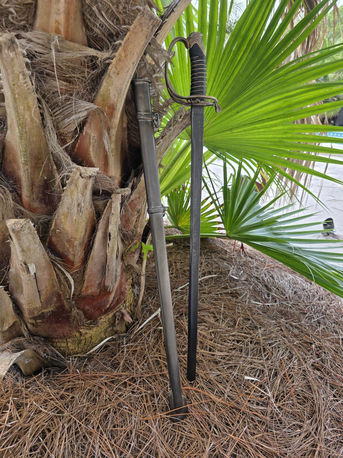 40" Antique-Style 1850 Confederate Civil War Sword