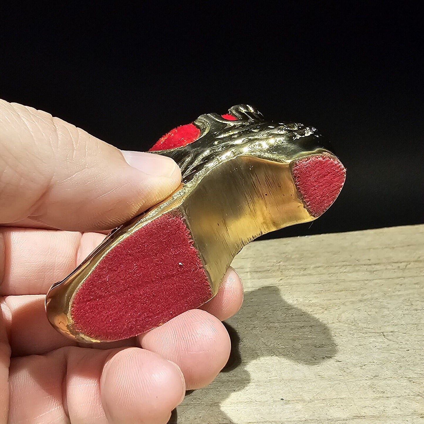 Antique Vintage Style Miniature Brass Sewing Pin Cushion