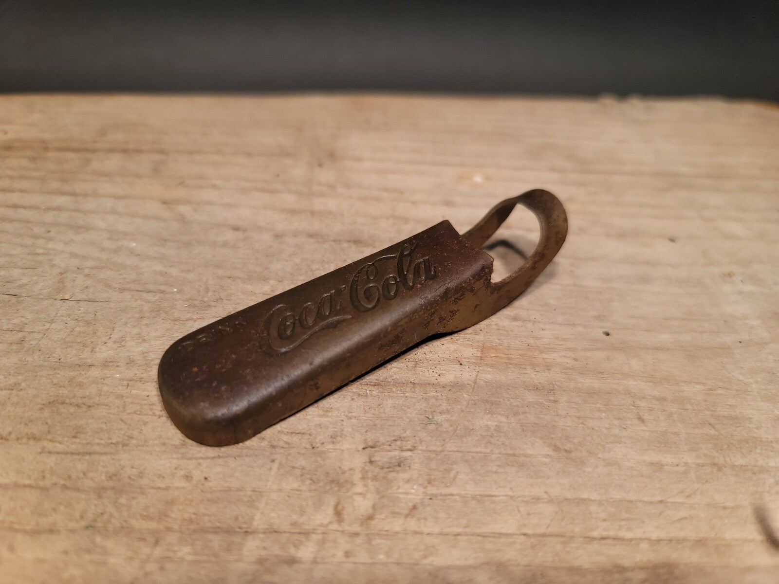 Antique Vintage Style Metal Coca Cola Bottle Opener