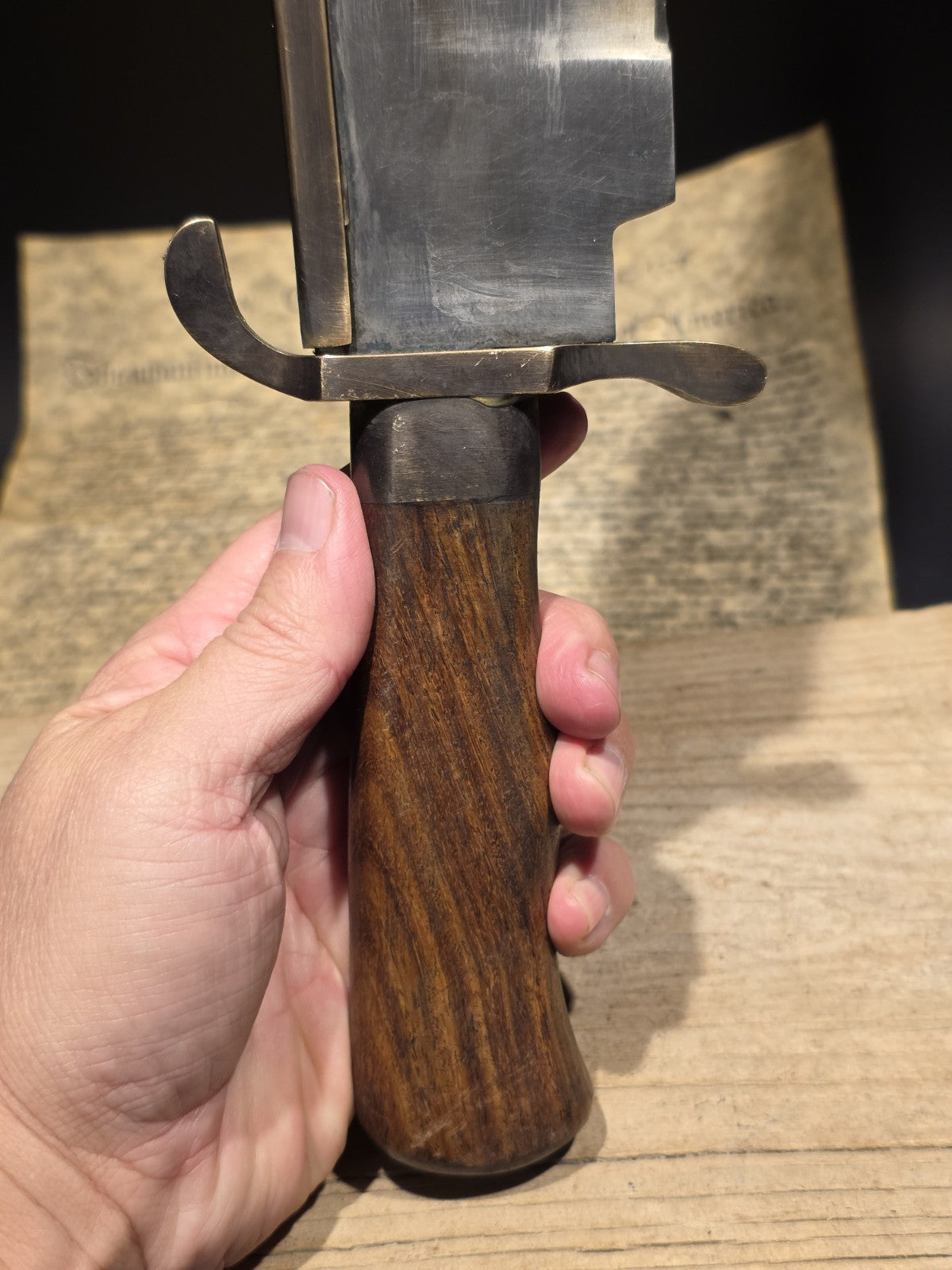 19" Antique Style Civil War Confederate Bowie Knife
