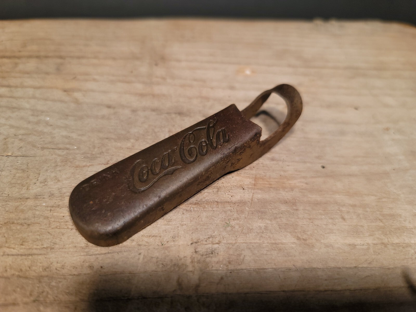 Antique Vintage Style Metal Coca Cola Bottle Opener