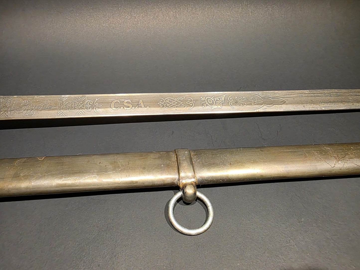 40" Antique-Style 1850 Confederate Civil War Sword