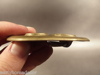 Antique Style Military Civil War Union Soldier US Belt Buckle Plate SOLID Brass - Early Home Decor