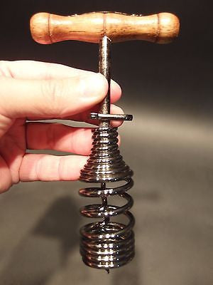 Antique Vintage Style Spring Assisted Direct Pull Corkscrew Wine Bottle Opener - Early Home Decor