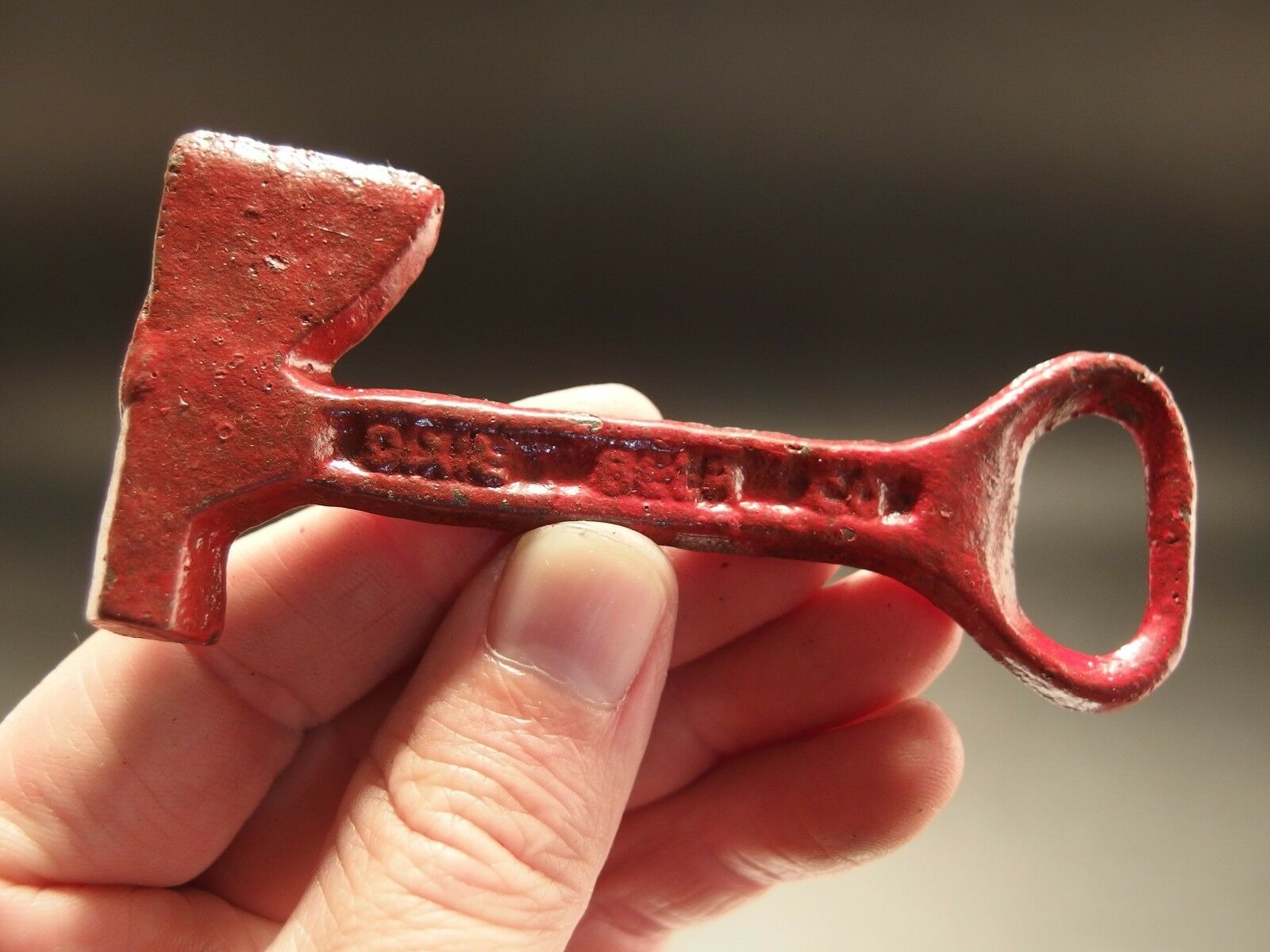 Antique Vintage Style Cast Iron Dixie Beer Bottle Opener Fireman Axe Hatchet - Early Home Decor