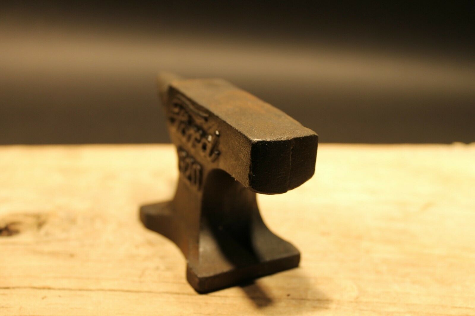 Vintage Antique Style Cast Iron "Ford 1920" Anvil - Early Home Decor