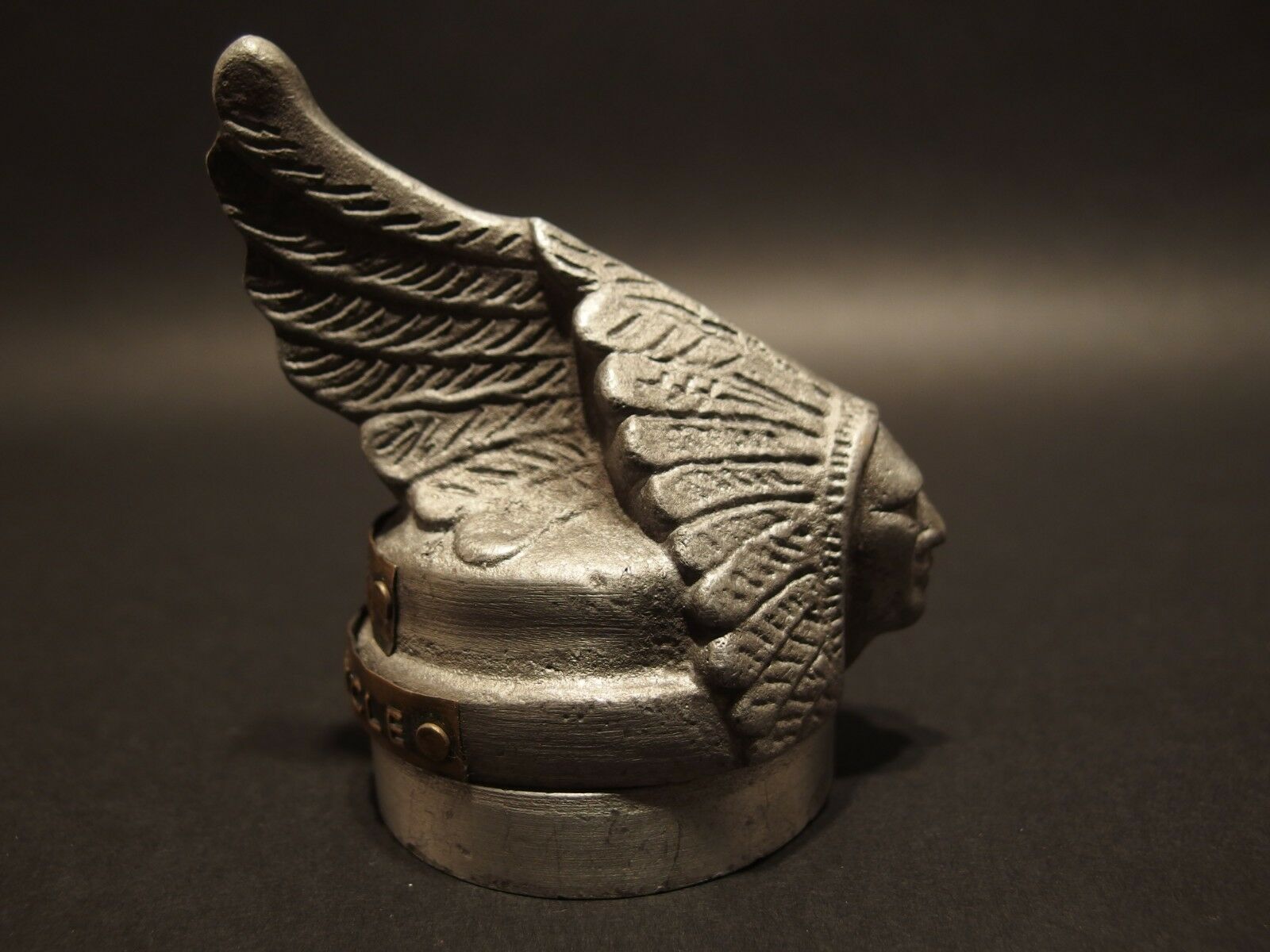 Antique Vintage Style Aluminum Indian Motorcycle Bottle Cap Opener - Early Home Decor