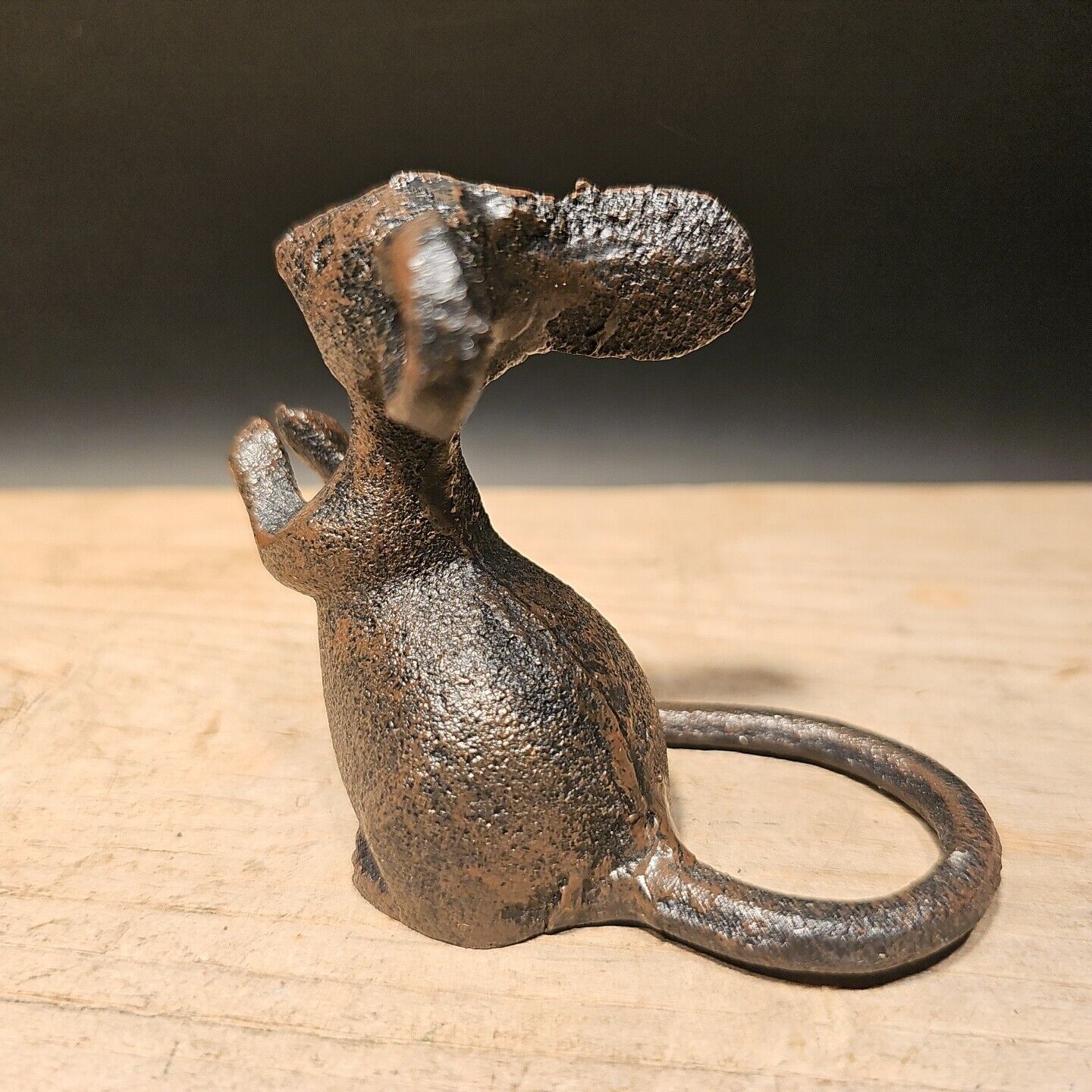 Antique Vintage Style Cast Iron Mouse