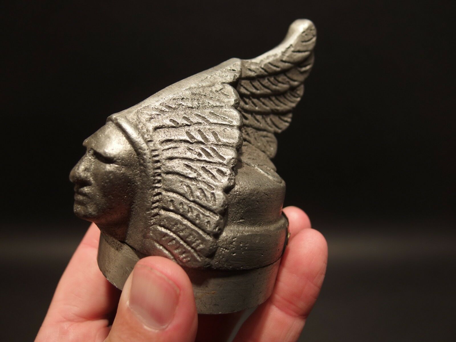 Antique Vintage Style Aluminum Indian Motorcycle Bottle Cap Opener - Early Home Decor