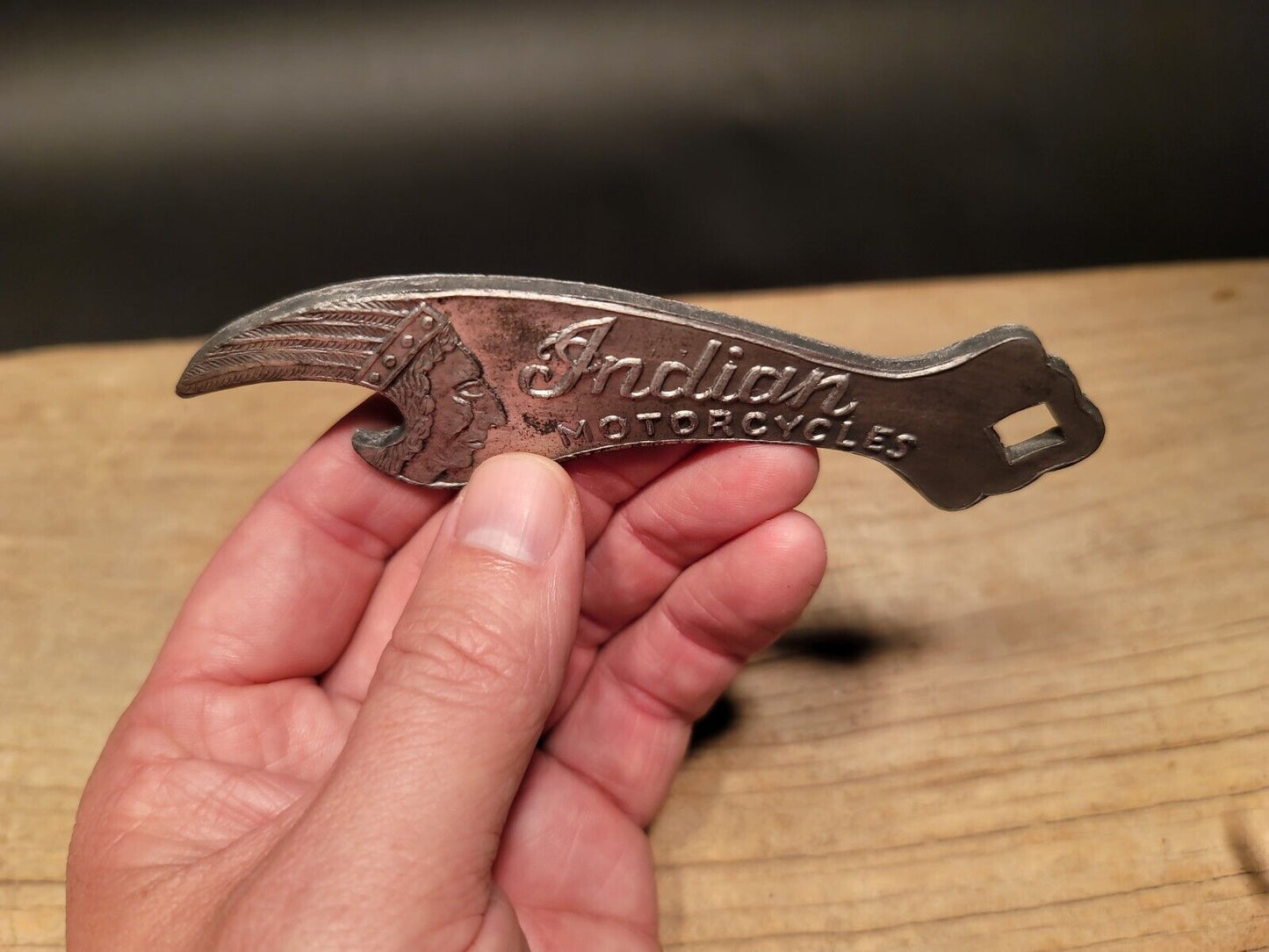 Vintage Antique Style "Indian Motorcycles" Bottle Opener