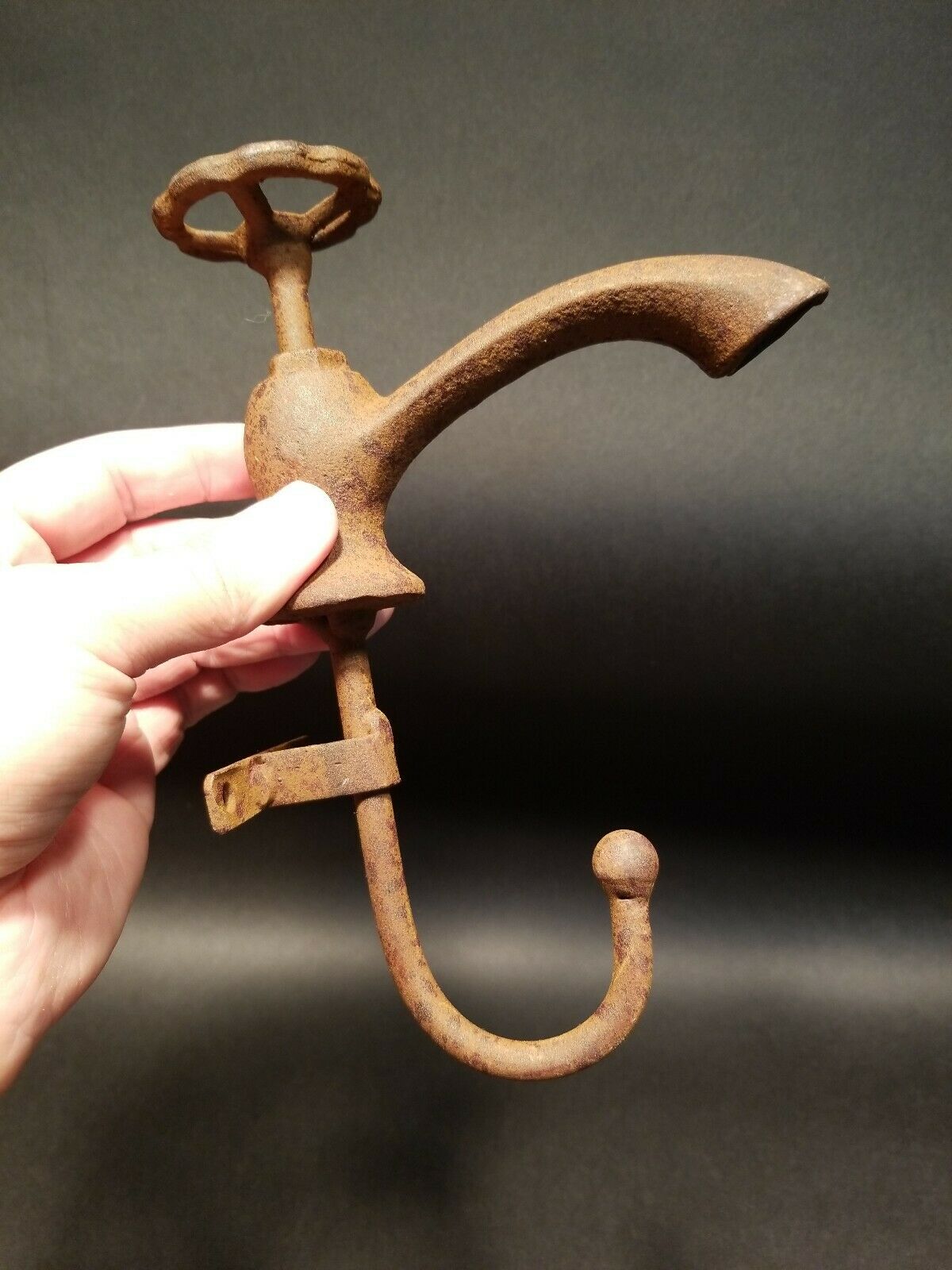 Antique Vintage Style Cast Iron Garden Faucet Coat Hook - Early Home Decor