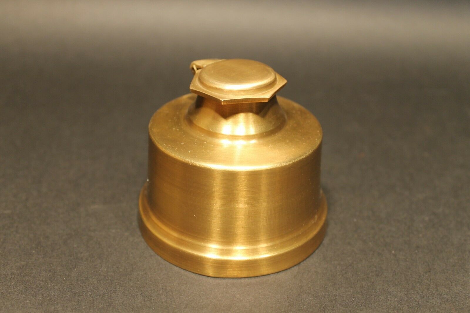 Brass Inkwell Ink pot Bottle Vintage Antique Style - Early Home Decor
