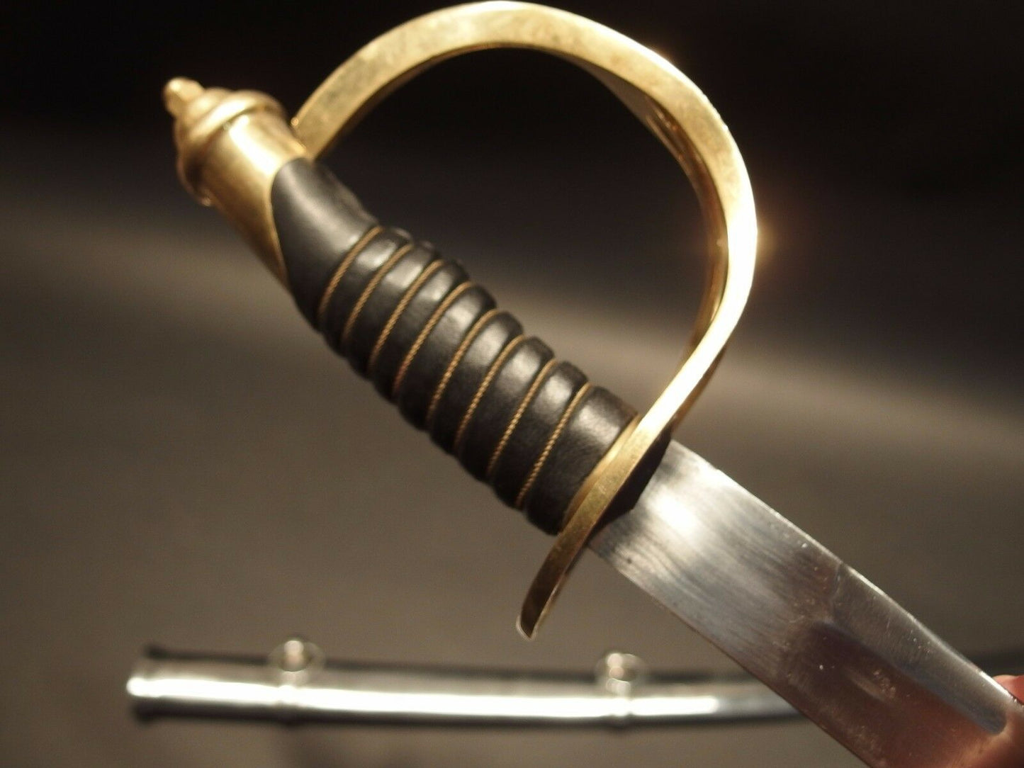 40" Antique Style Civil War 1840 Heavy Calvary Saber Sword - Early Home Decor