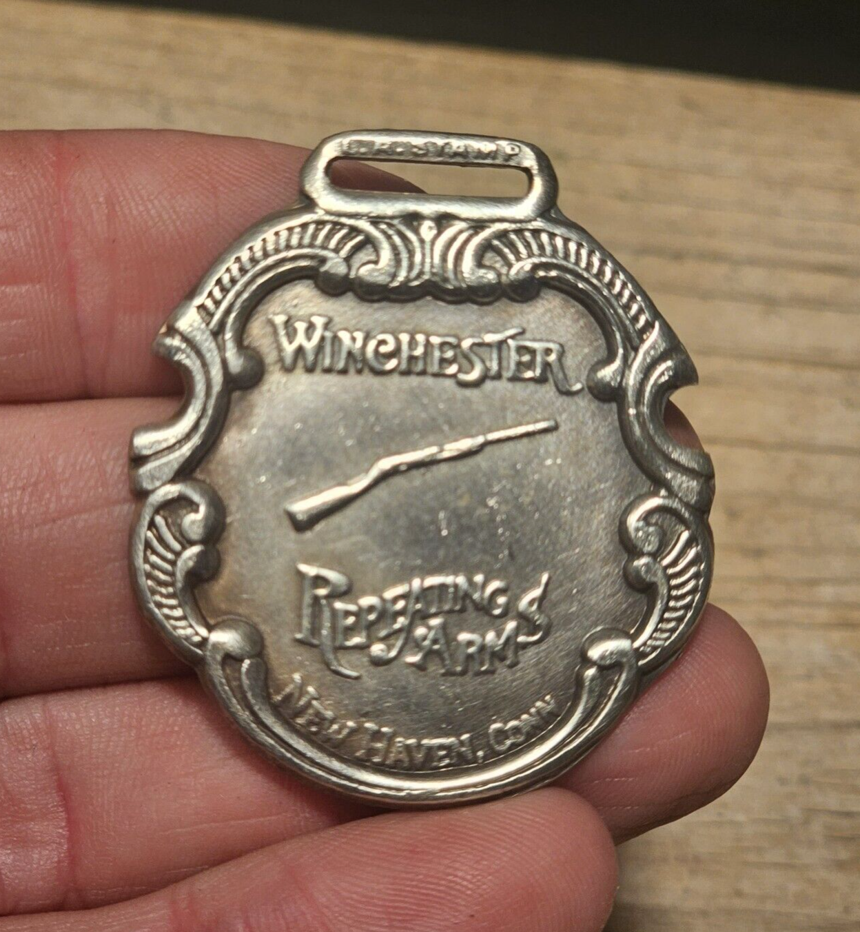 Vintage Style Winchester Watch Fob Souvenir