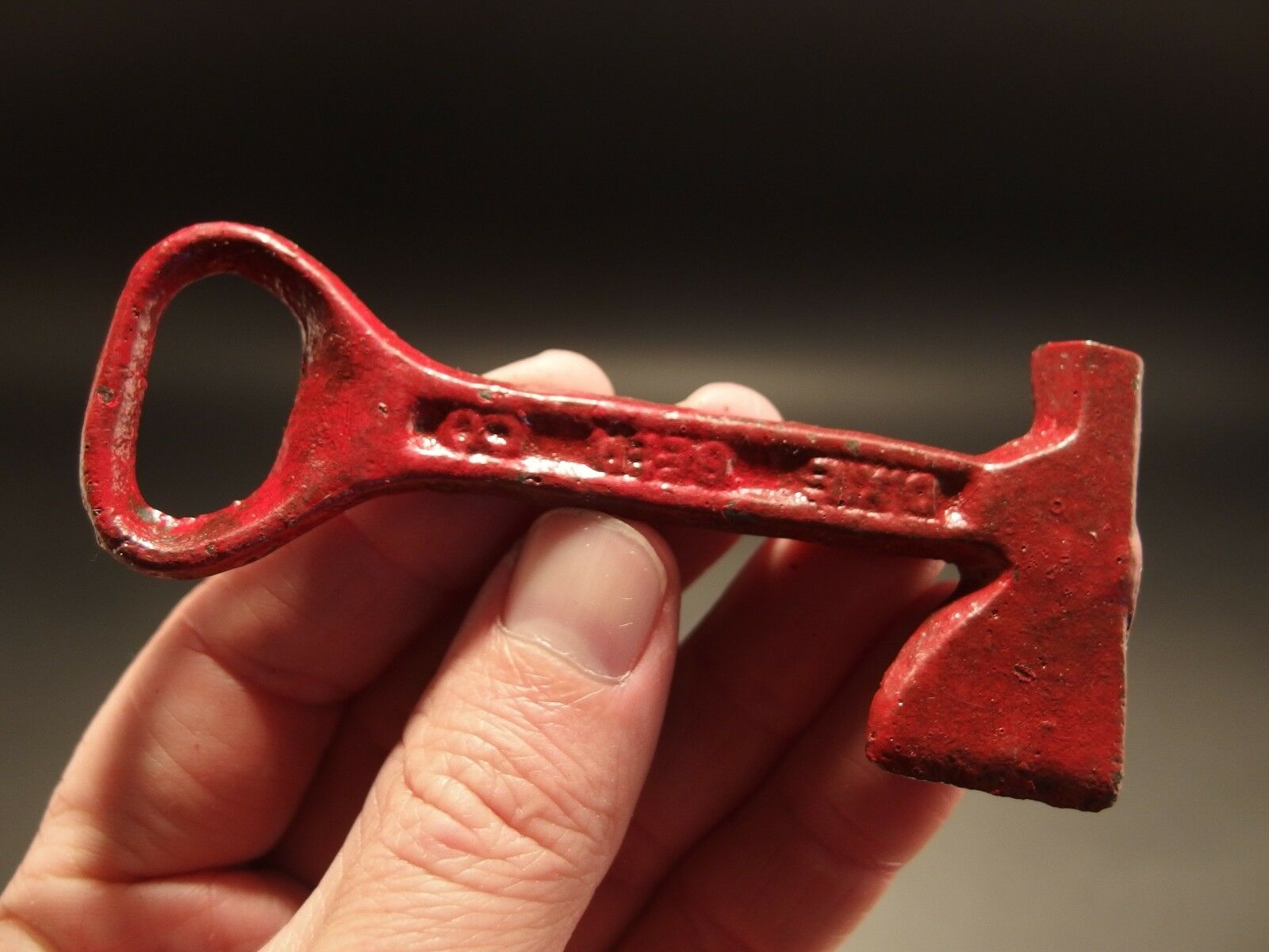 Antique Vintage Style Cast Iron Dixie Beer Bottle Opener Fireman Axe Hatchet - Early Home Decor