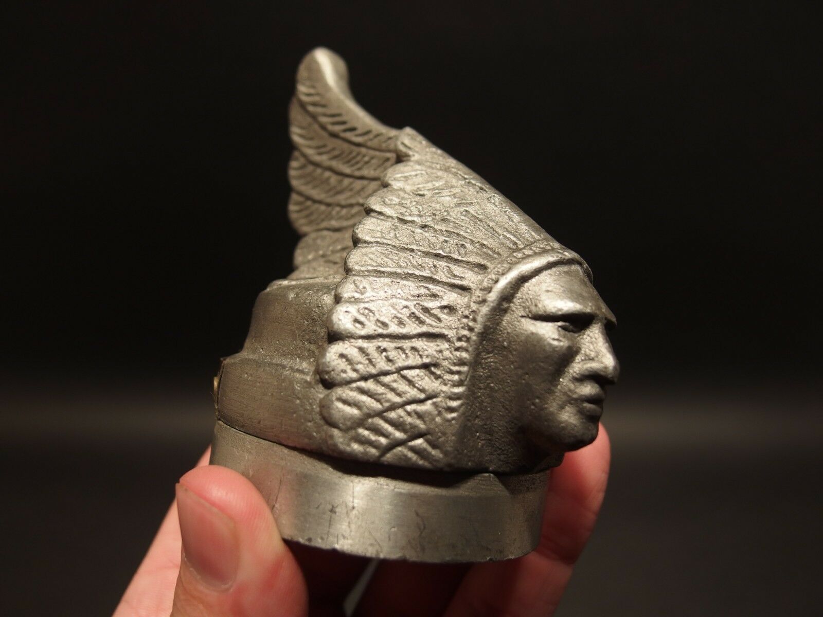 Antique Vintage Style Aluminum Indian Motorcycle Bottle Cap Opener - Early Home Decor