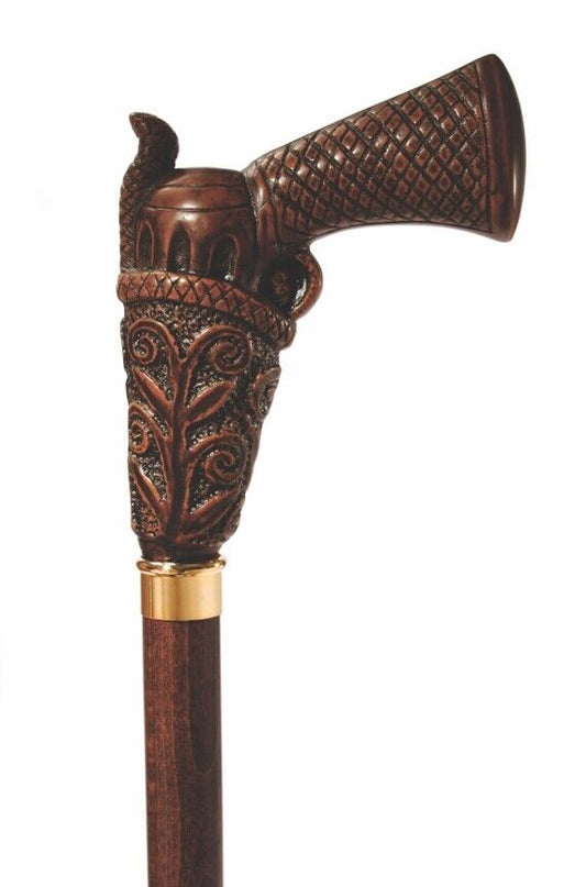 Antique Style Wood Walking Cane