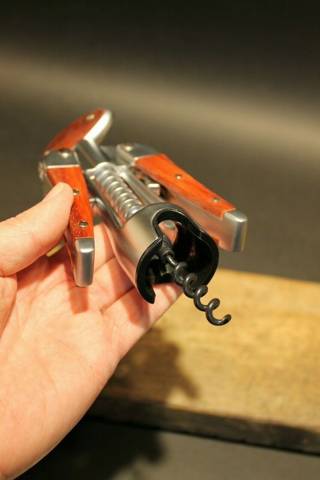 Laguiole Corkscrew with wood Handles Vintage Style - Early Home Decor