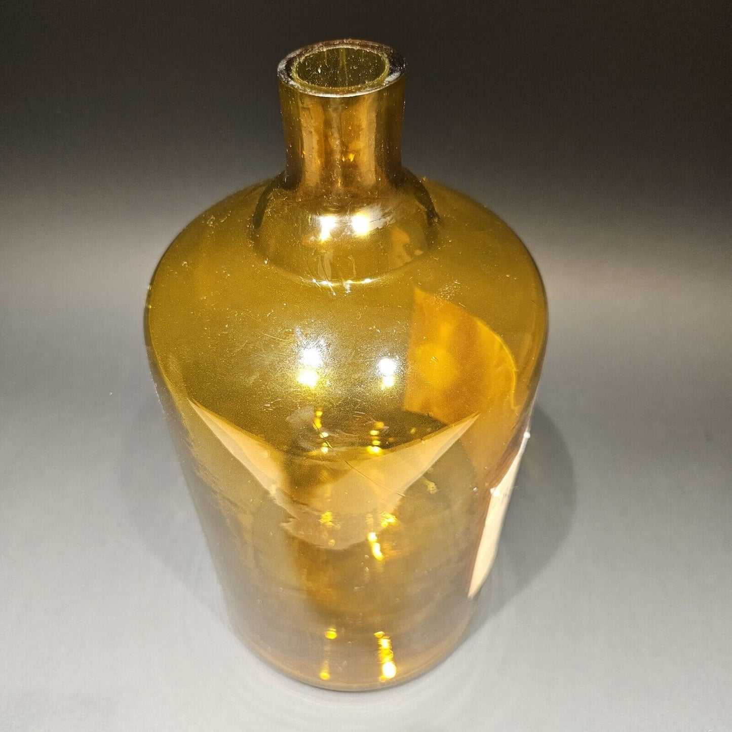 11 1/2"  Antique Vintage Style Glass Apothecary Drug Store Bottle