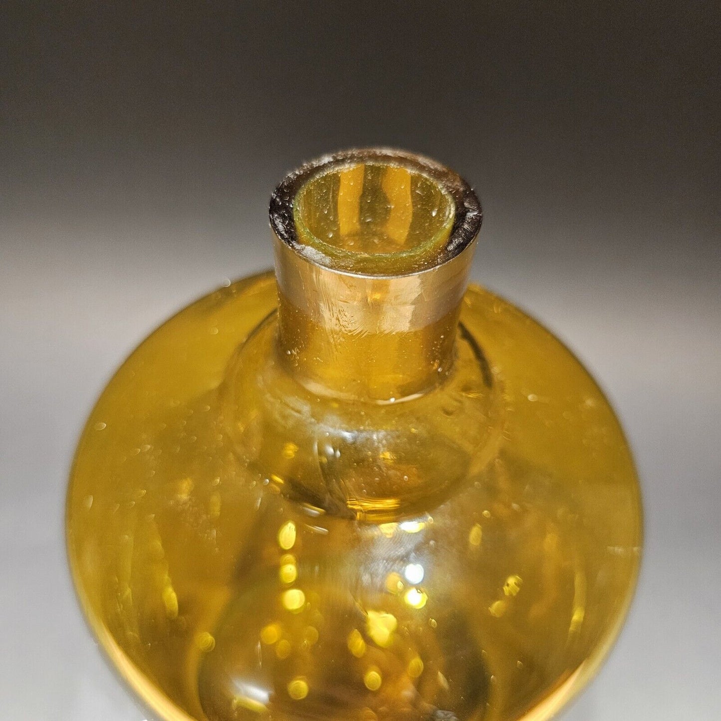 11 1/2"  Antique Vintage Style Glass Apothecary Drug Store Bottle