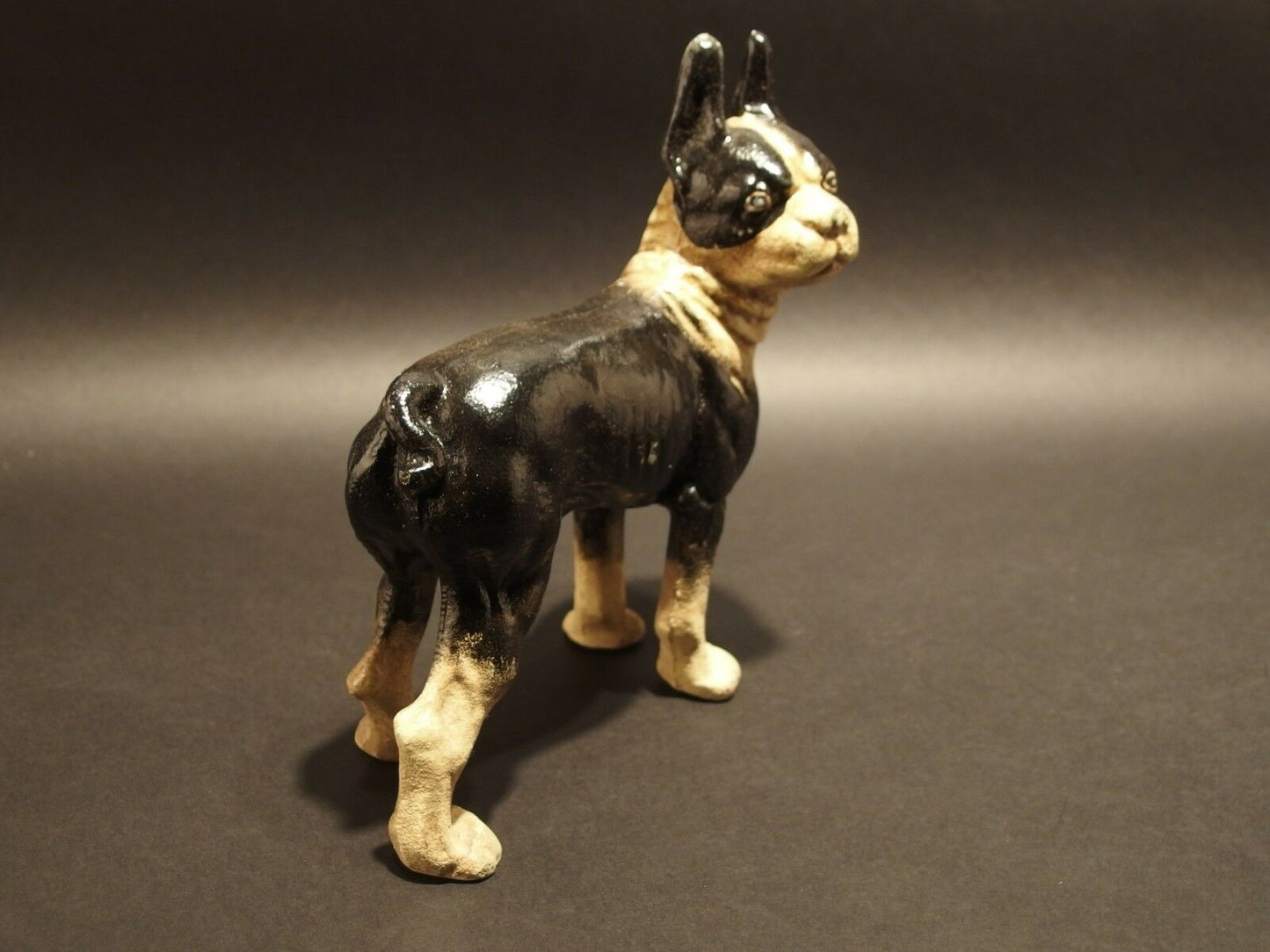Antique Style Miniature Cast Iron Pug Dog Statue - Early Home Decor