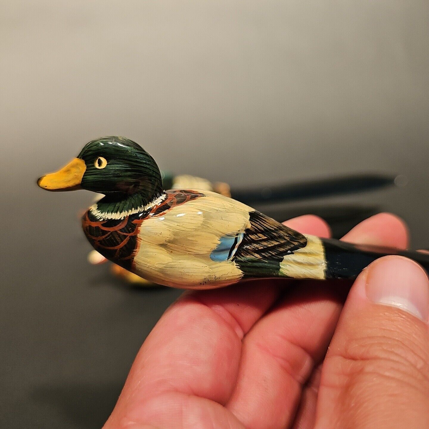 Lot of 5 Hand Painted Duck Decoy Letter Openers