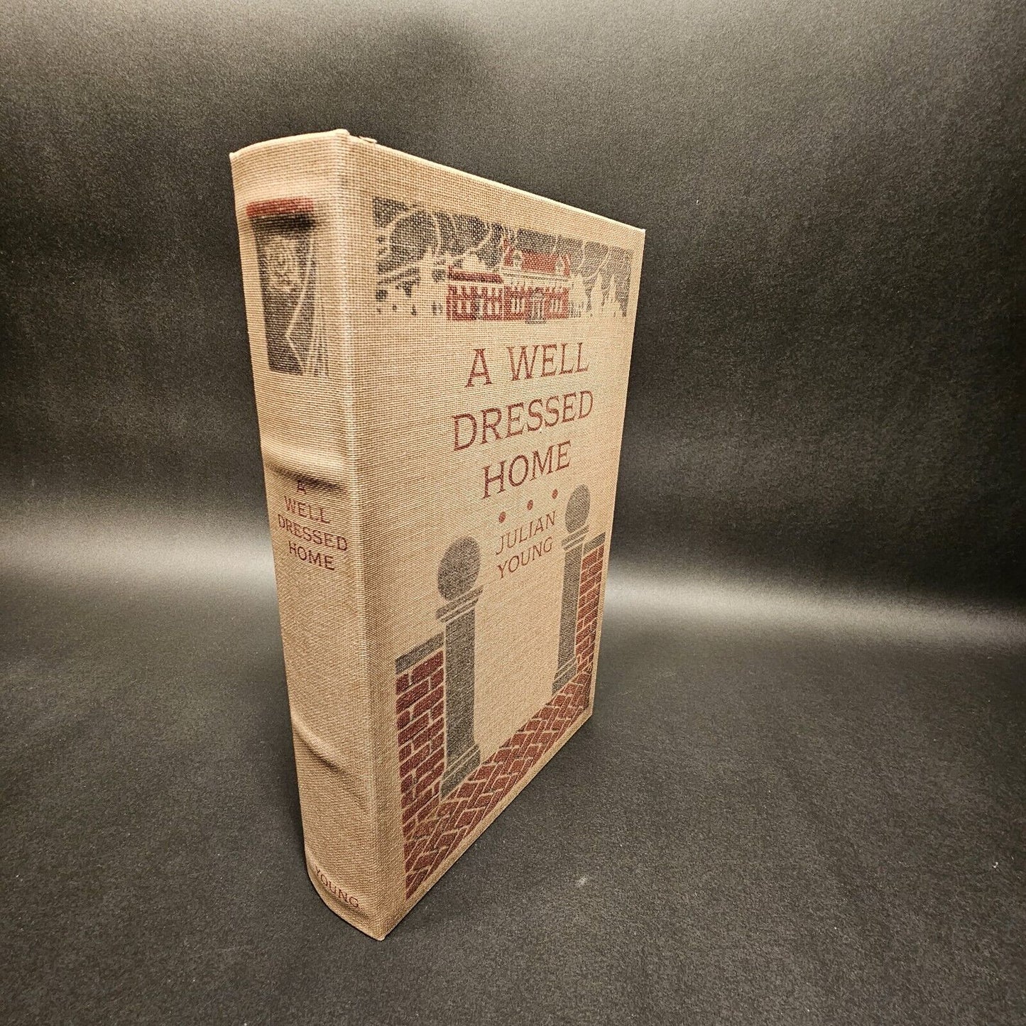 2 Vintage Style Faux Book Secret Storage Boxes