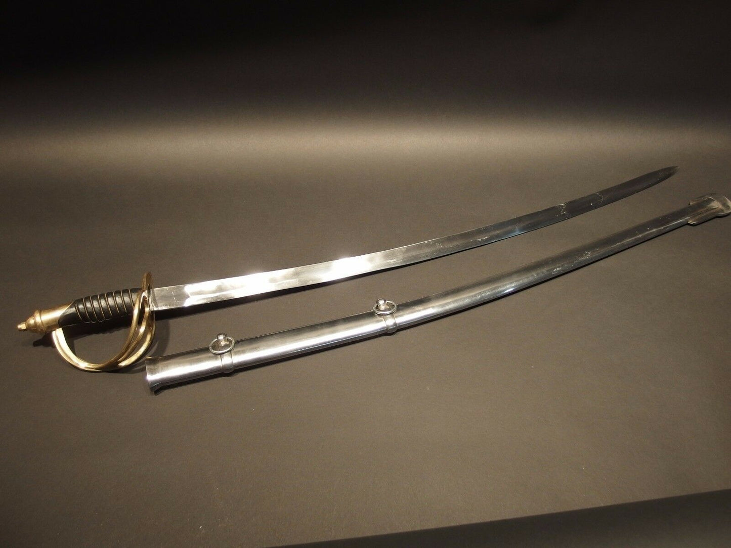 40" Antique Style Civil War 1840 Heavy Calvary Saber Sword - Early Home Decor