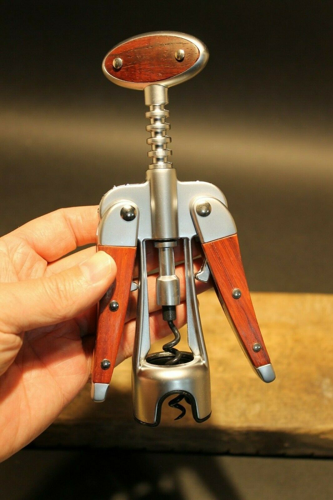 Laguiole Corkscrew with wood Handles Vintage Style - Early Home Decor