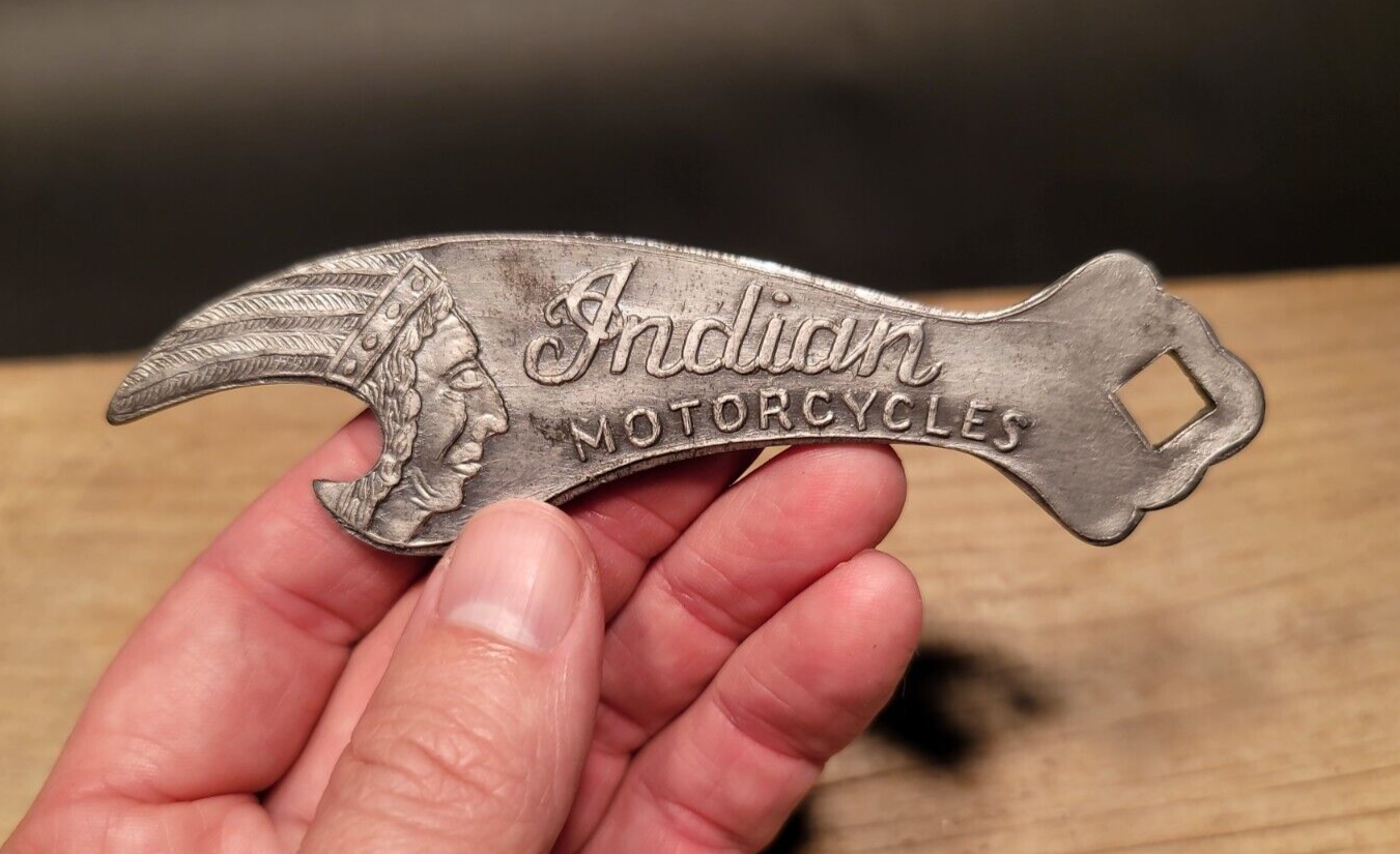Vintage Antique Style "Indian Motorcycles" Bottle Opener