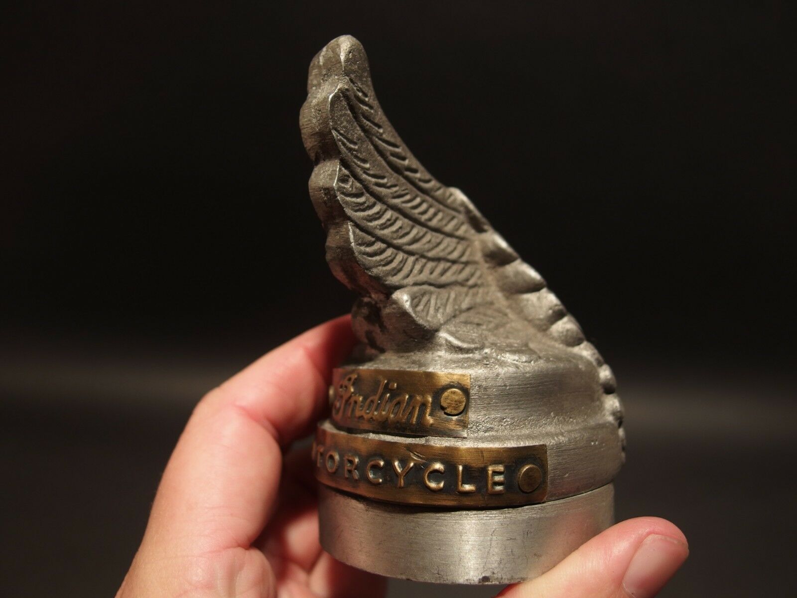 Antique Vintage Style Aluminum Indian Motorcycle Bottle Cap Opener - Early Home Decor
