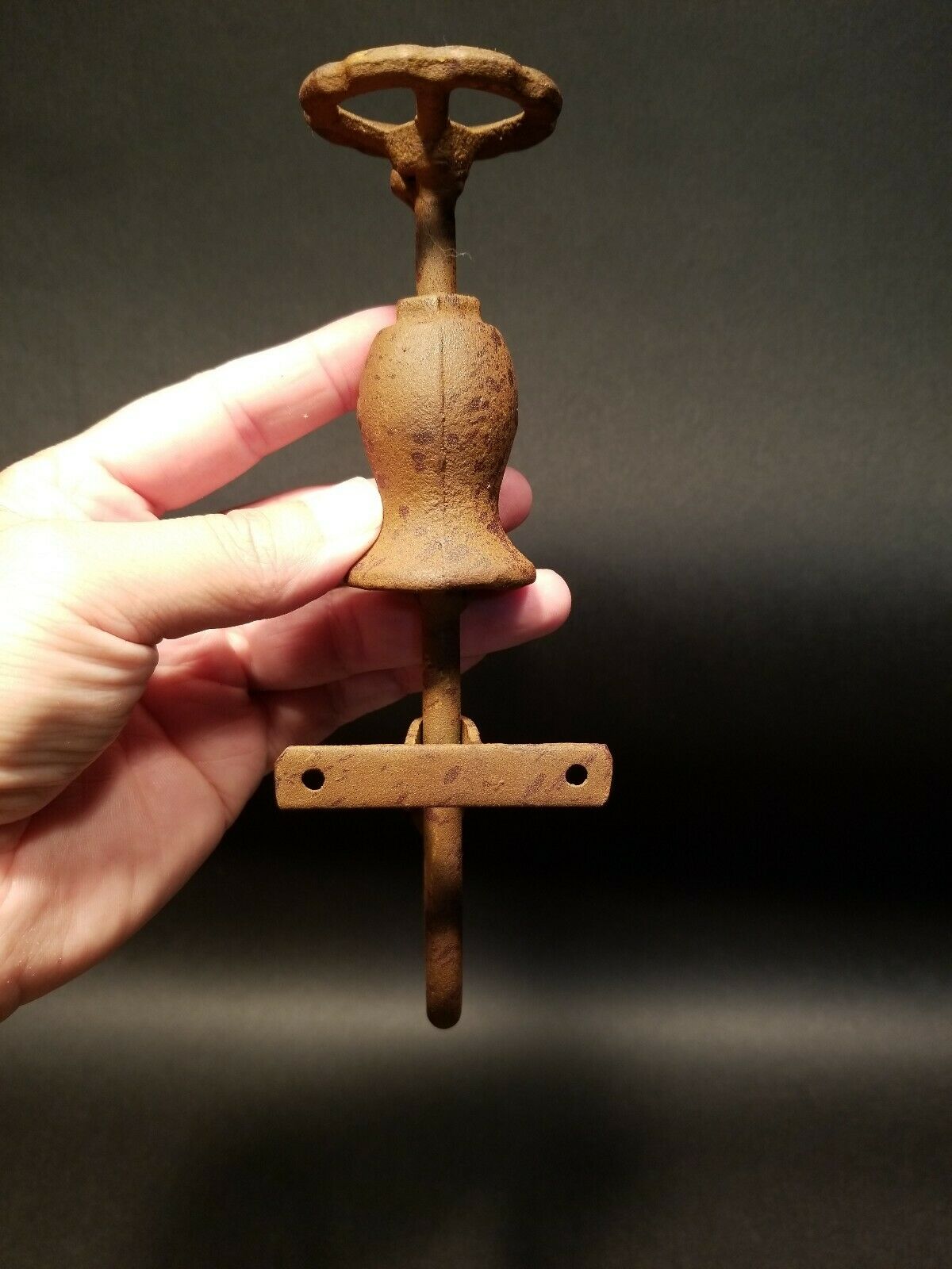 Antique Vintage Style Cast Iron Garden Faucet Coat Hook - Early Home Decor