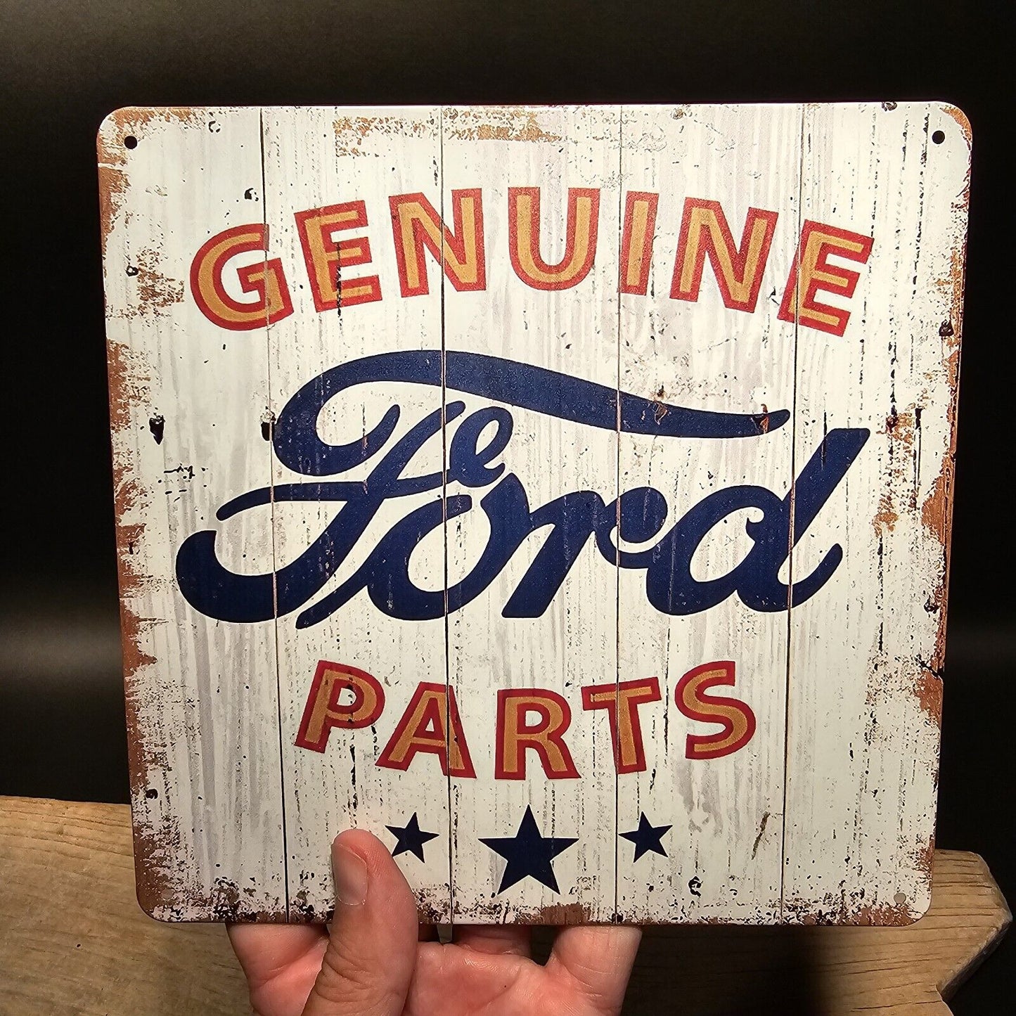 8" Vintage Style Metal Ford Sign Plaque
