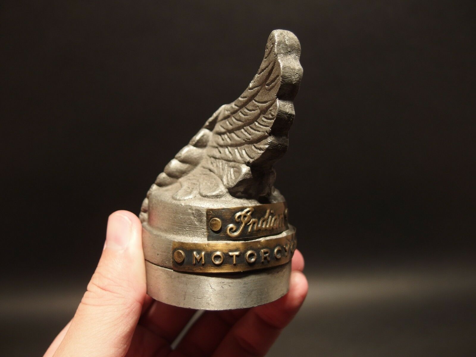 Antique Vintage Style Aluminum Indian Motorcycle Bottle Cap Opener - Early Home Decor
