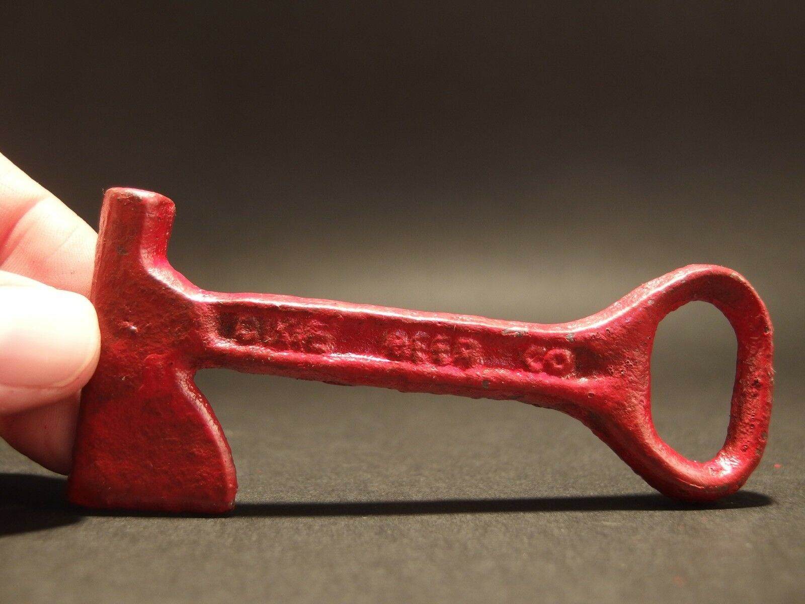 Antique Vintage Style Cast Iron Dixie Beer Bottle Opener Fireman Axe Hatchet - Early Home Decor