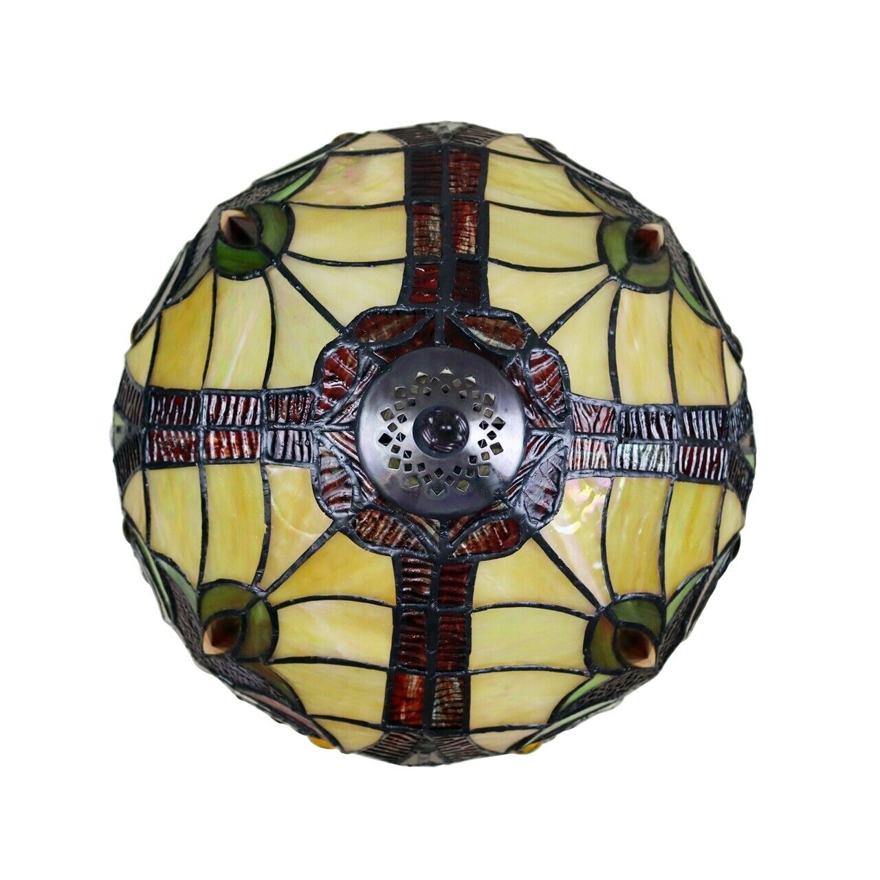 18.3" 1 light Stained Glass Table Lamp