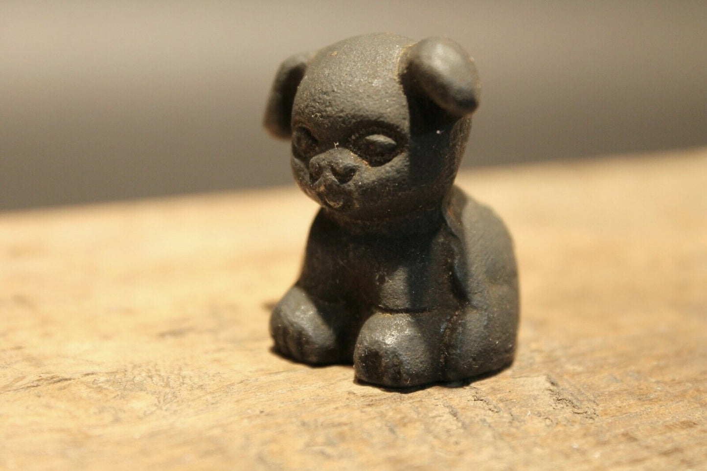 Vintage Antique Style Miniature Cast Iron "Griswold Pup" Dog - Early Home Decor