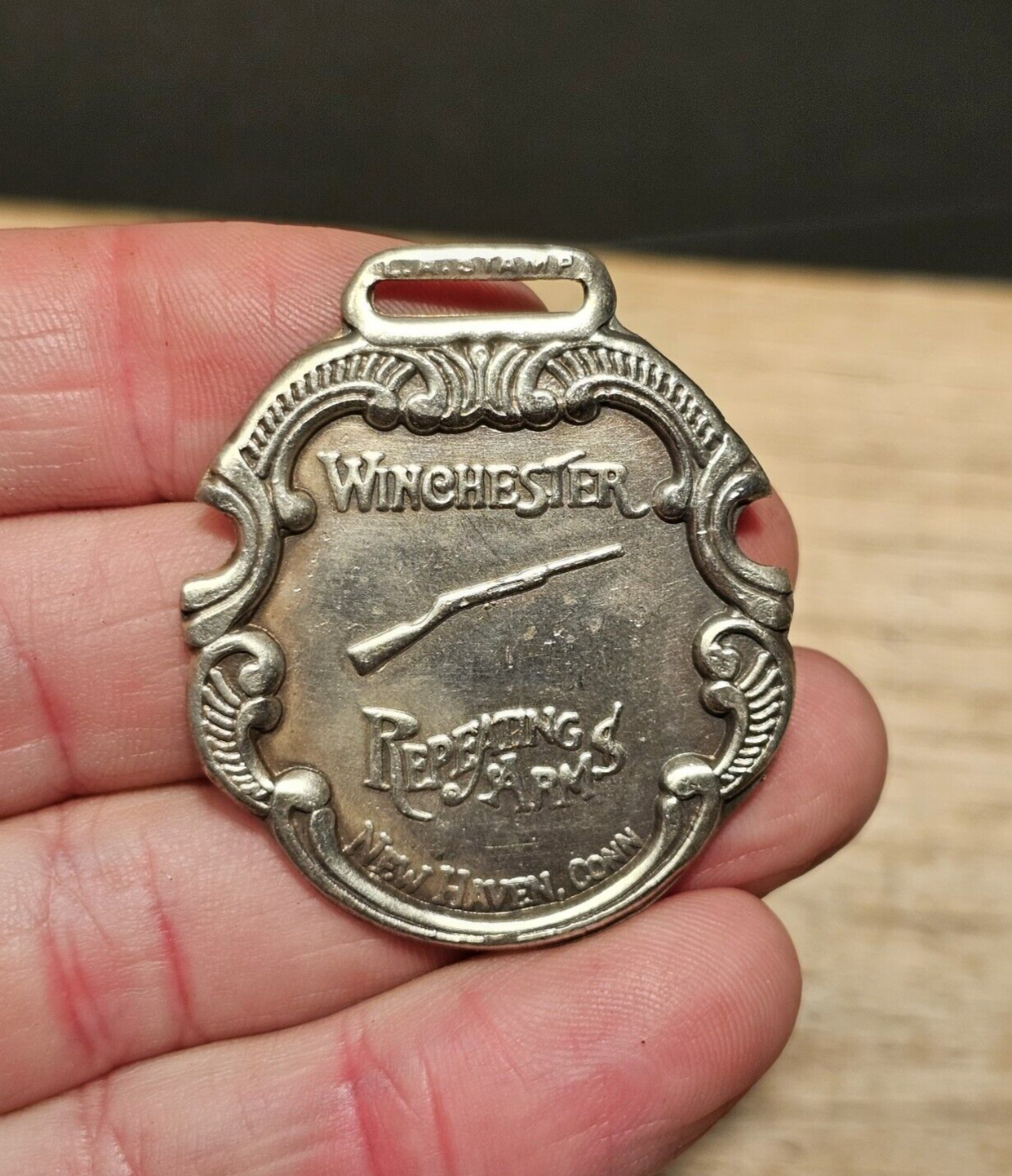Vintage Style Winchester Watch Fob Souvenir