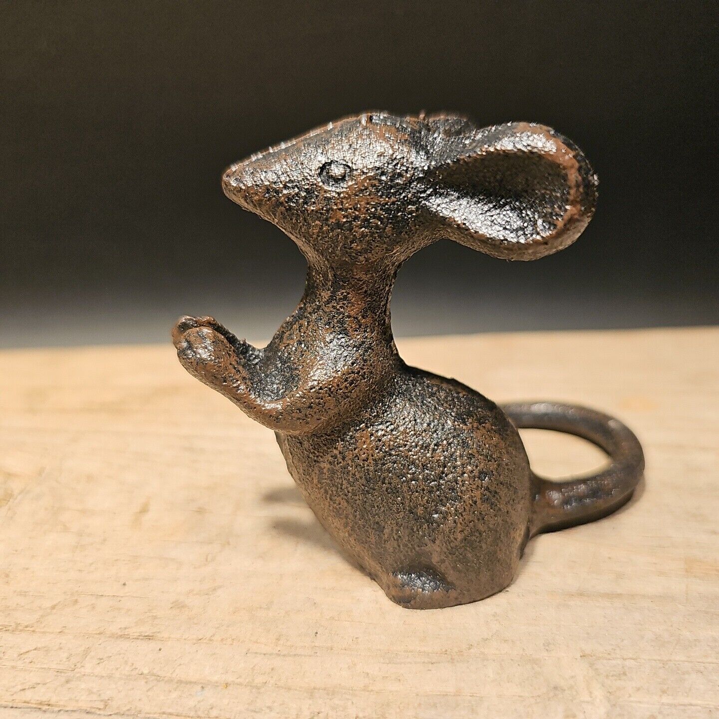 Antique Vintage Style Cast Iron Mouse