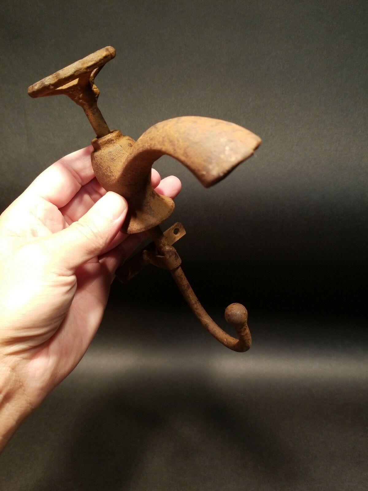 Antique Vintage Style Cast Iron Garden Faucet Coat Hook - Early Home Decor